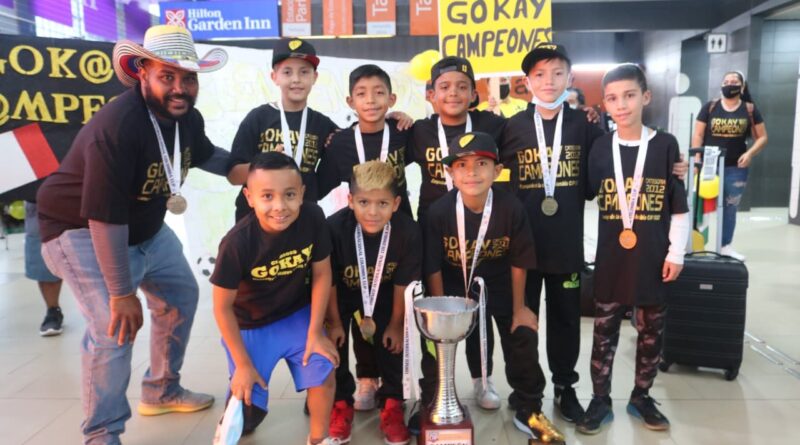 Conquistan pequeños Gokay la Colombia Soccer Cup 2022