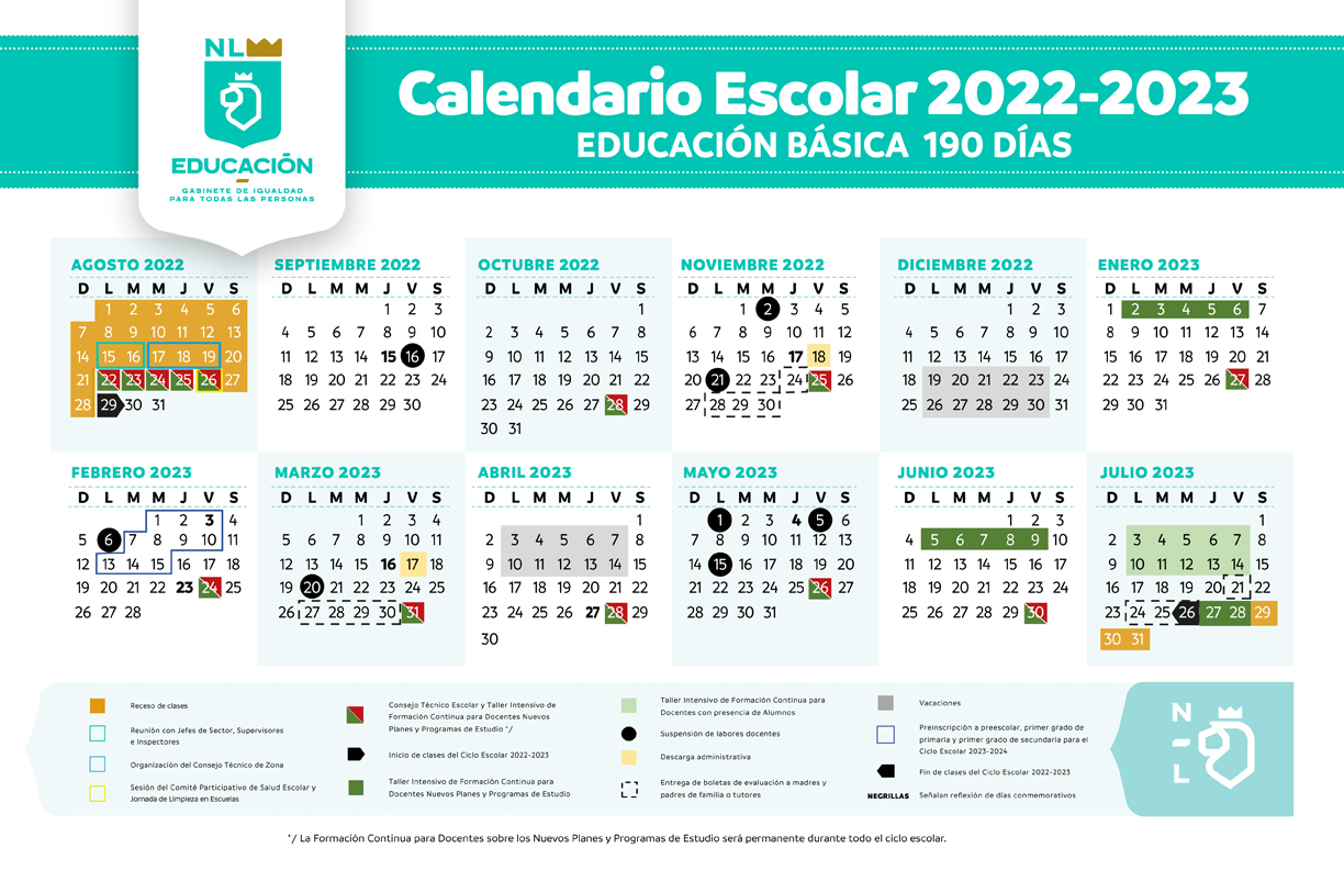 Presenta Educaci N Nuevo Calendario Escolar Revista Sentidos Con Valores