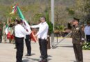 Encabeza Américo ceremonia por el Día de la Bandera