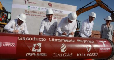 Inicia Américo construcción de gasoducto Libramiento en Reynosa