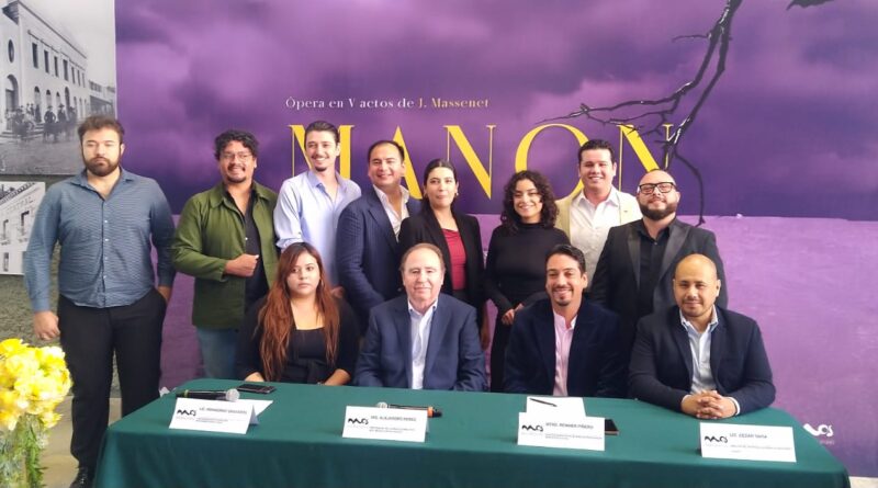 Exhibirán la ópera Manon en Teatro de la Ciudad