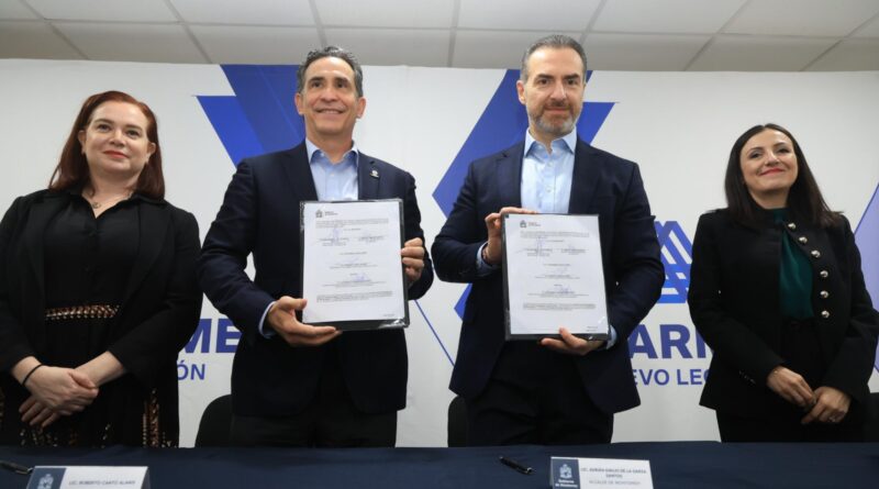 Firma Monterrey acuerdo de entendimiento con COPARMEX