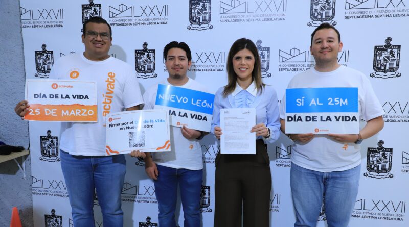 Buscan institucionalizar Día Estatal de la Vida
