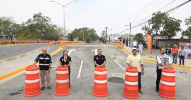 Reabren puente vehicular en Balcones de San Miguel