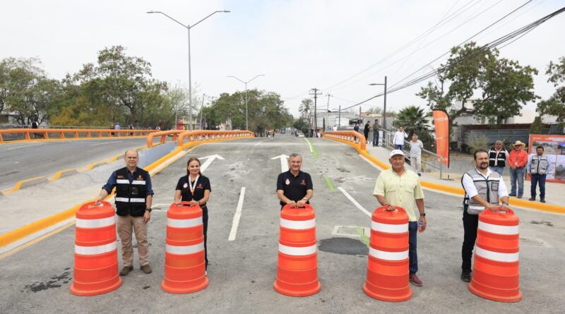 Reabren puente vehicular en Balcones de San Miguel