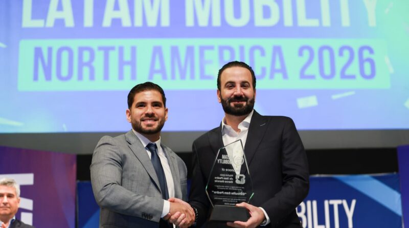 Reconocen a San Pedro por su liderazgo en movilidad en LATAM Mobility