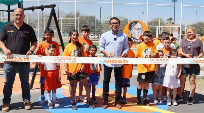 En 70 días, Arratia entrega un nuevo Espacio de Unidad en Hacienda Real