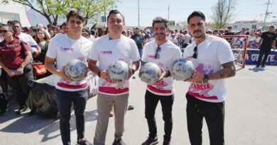 Da García patada inicial al “Mundialito Callejero de la Gente”