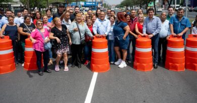 Entrega 4T Norteña primera etapa de modernización de Av. Raúl Salinas