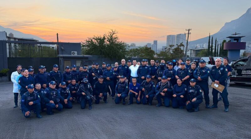 Reconoce Nava a policías por detención exitosa