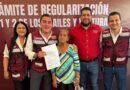 Avanza García en regularización en ejidos El Fraile y La Aventura