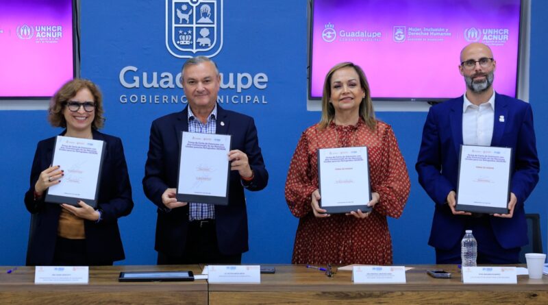 Se integra Guadalupe como Ciudad Solidaria para refugiados