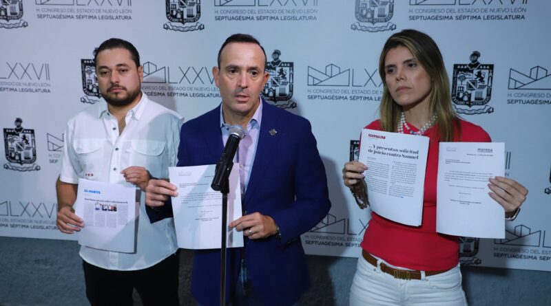 Iniciamos nuevo juicio político contra Samuel García por delitos penales: De la Fuente