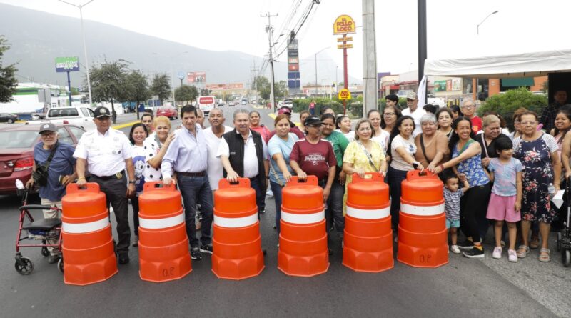 Avanza modernidad en Escobedo al concluir cuarta etapa de Av. Raúl Salinas