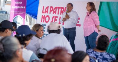 Llevan Judith y Mijes mensaje de unidad  a Zuazua