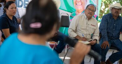 Vuelve Mijes con familias del sur de NL; piden un gobierno que sí cumpla