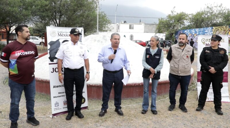 Jóvenes y Escobedo hacen sinergia para transformar plazas