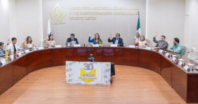 Informa IEEPCNL actividades en sesión ordinaria del mes