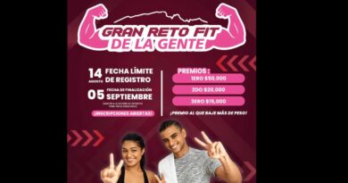 Lanza García el “Gran Reto Fit de la Gente”