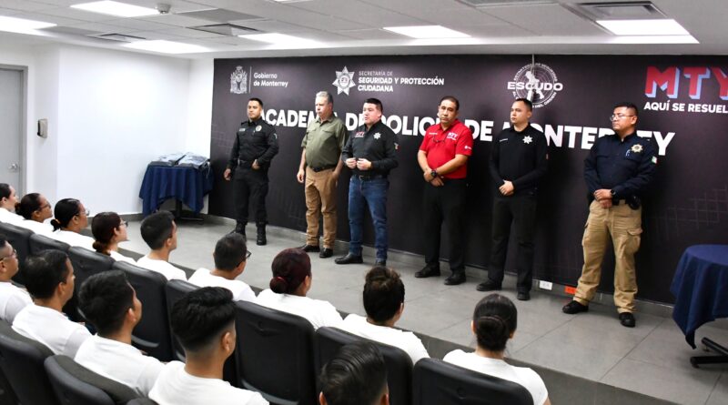 Ingresan 44 cadetes a Academia de Policía de Monterrey Ingresan 44 cadetes a Academia de Policía de Monterrey