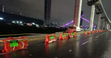 Asegura Protección Civil de Monterrey zona de deslave en Parque Lineal Asegura Protección Civil de Monterrey zona de deslave en Parque Lineal