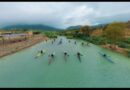 Inauguran clases gratuitas de canotaje en Playita de García